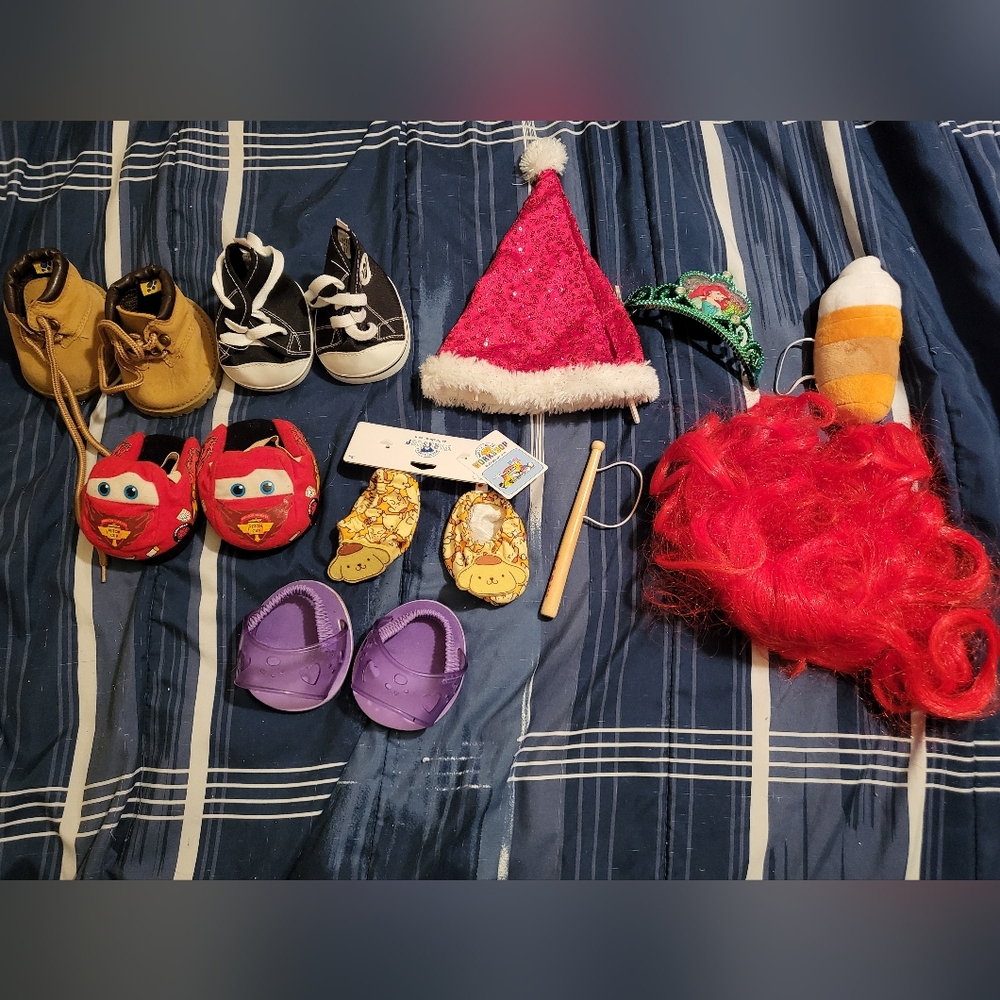 Build A Bear Miscallaneous Lot Of 10 Items